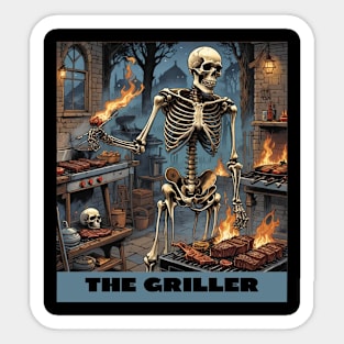 The griller Sticker